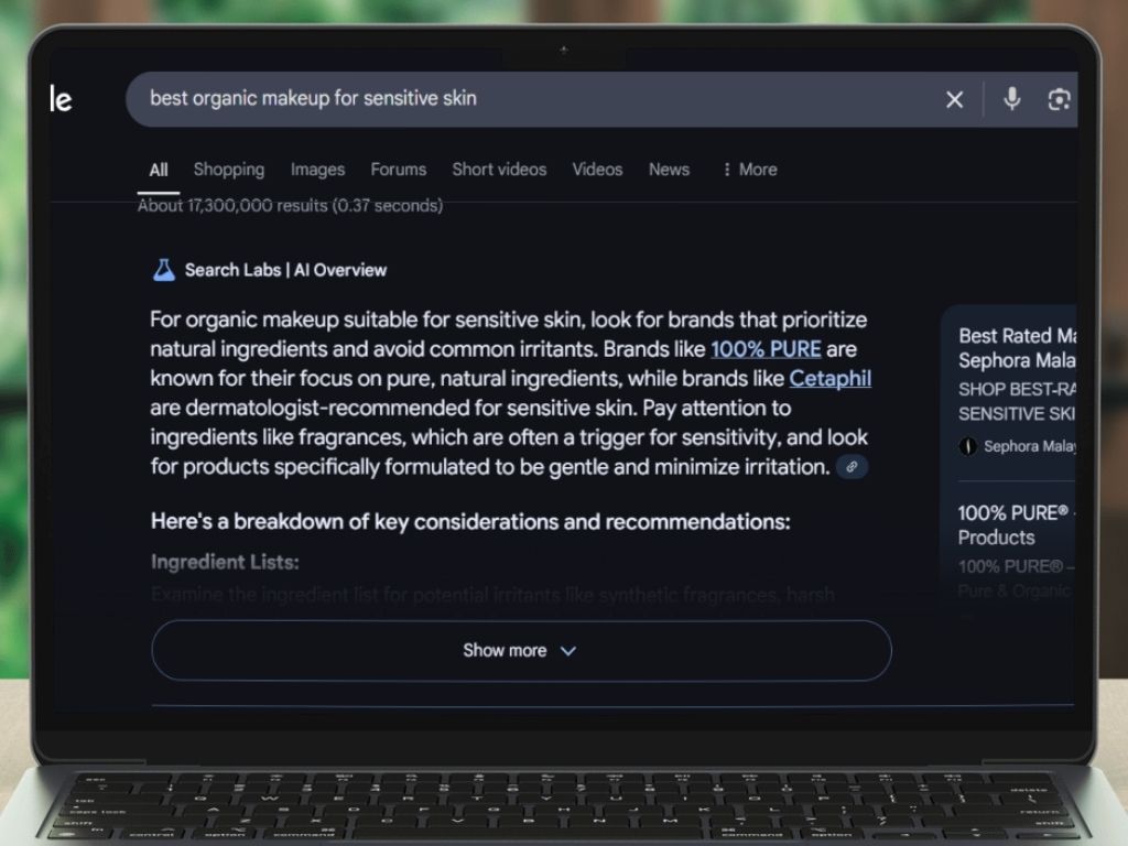 generative search on pc generative search on pc