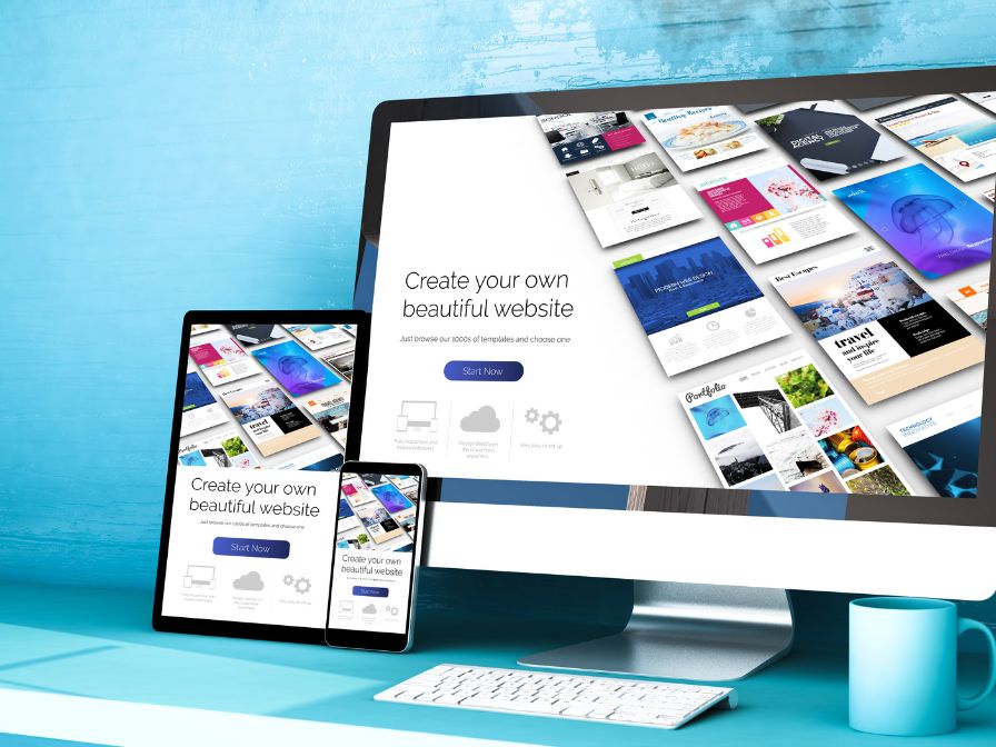 responsive diy web builder