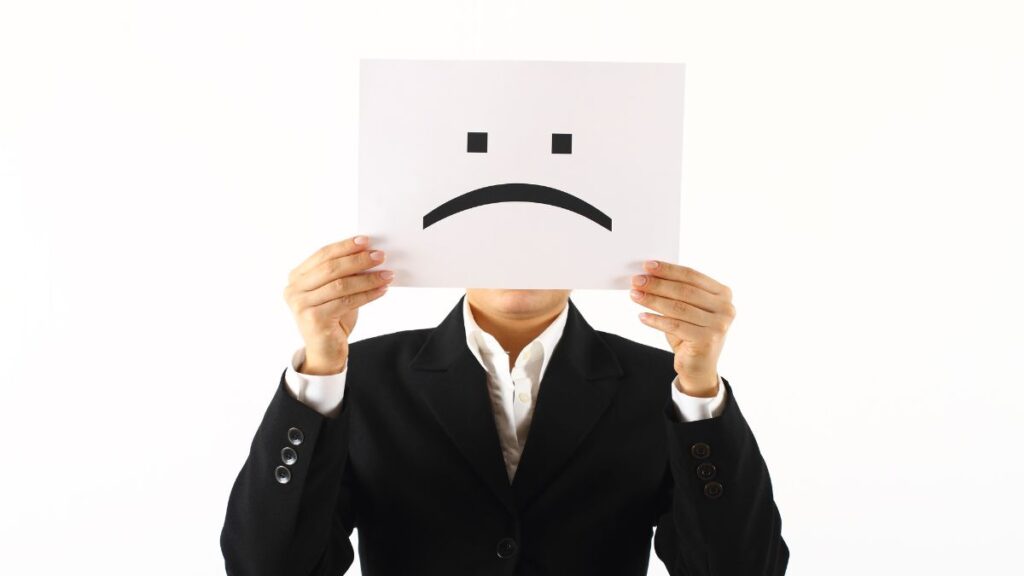 unhappy cusstomer unhappy customer face