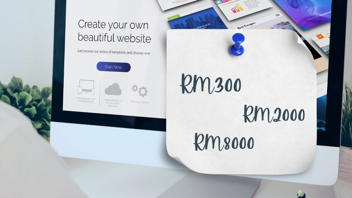 web design price in malaysia