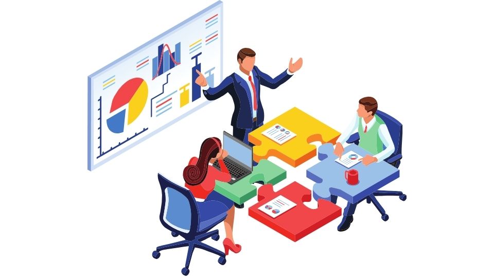 a team having discussion and analysis a team having discussion and analysis
