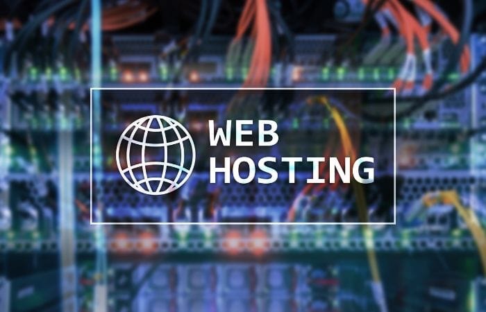 depiction of web hosting