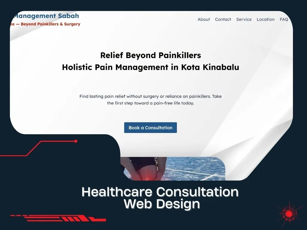 Healthcare Consultation Web Design by Solbright Digital Services
