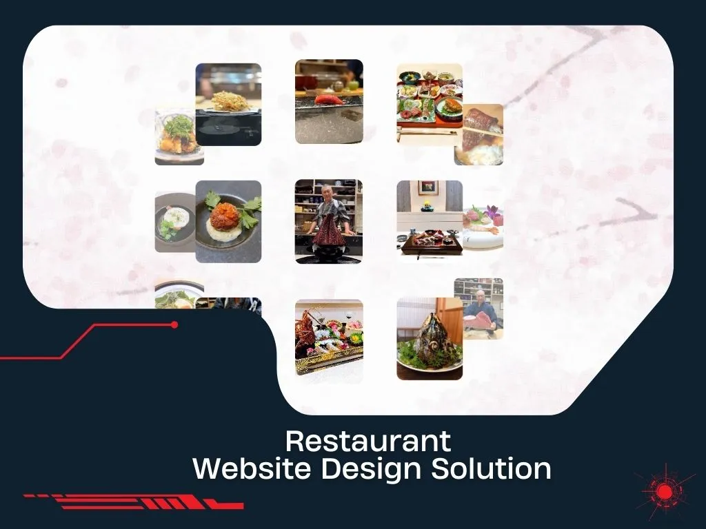 Japanese Restaurant Website Design Solution by Solbright Digital Services