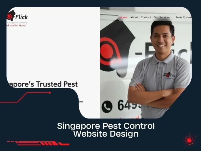 Singapore Pest Control Website Design by Solbright