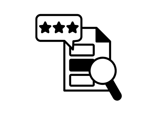 review icon